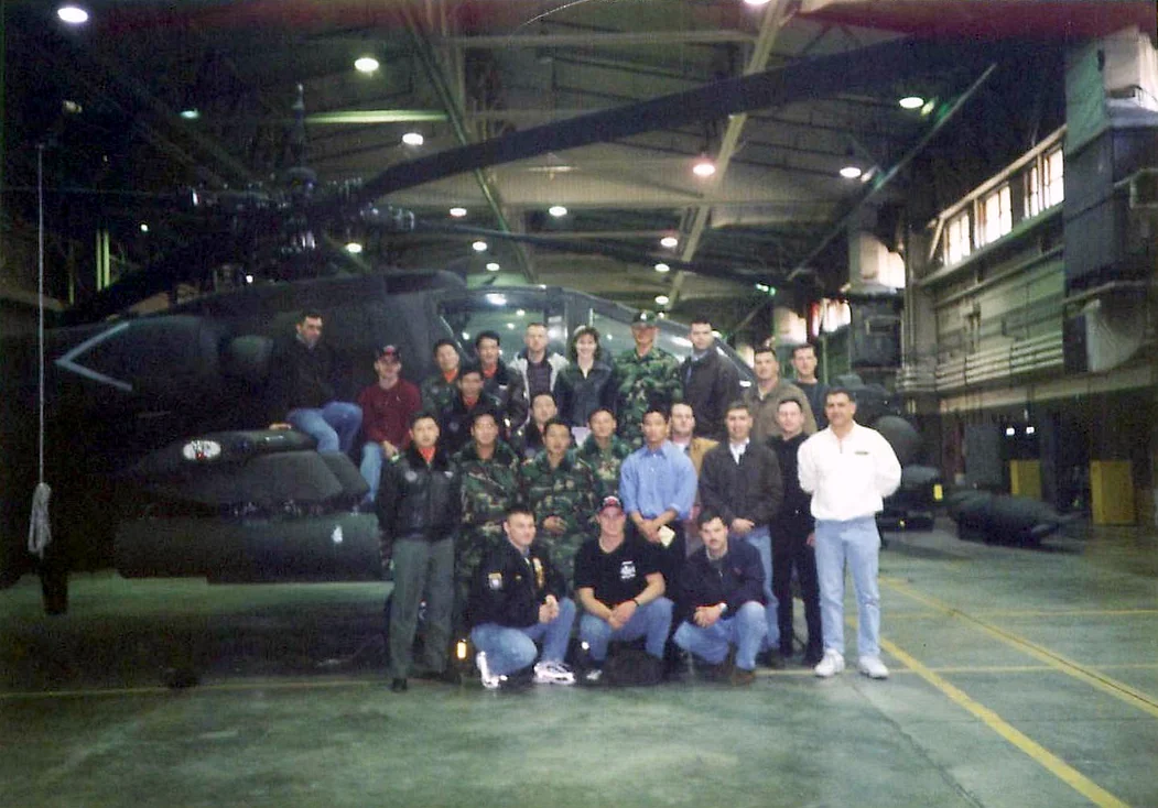 Shannon Huffman Polson: with her company and Korean counterparts
