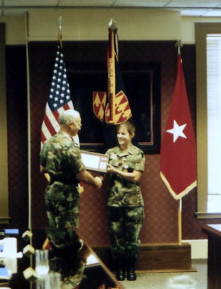 Shannon Huffman Polson: an award ceremony
